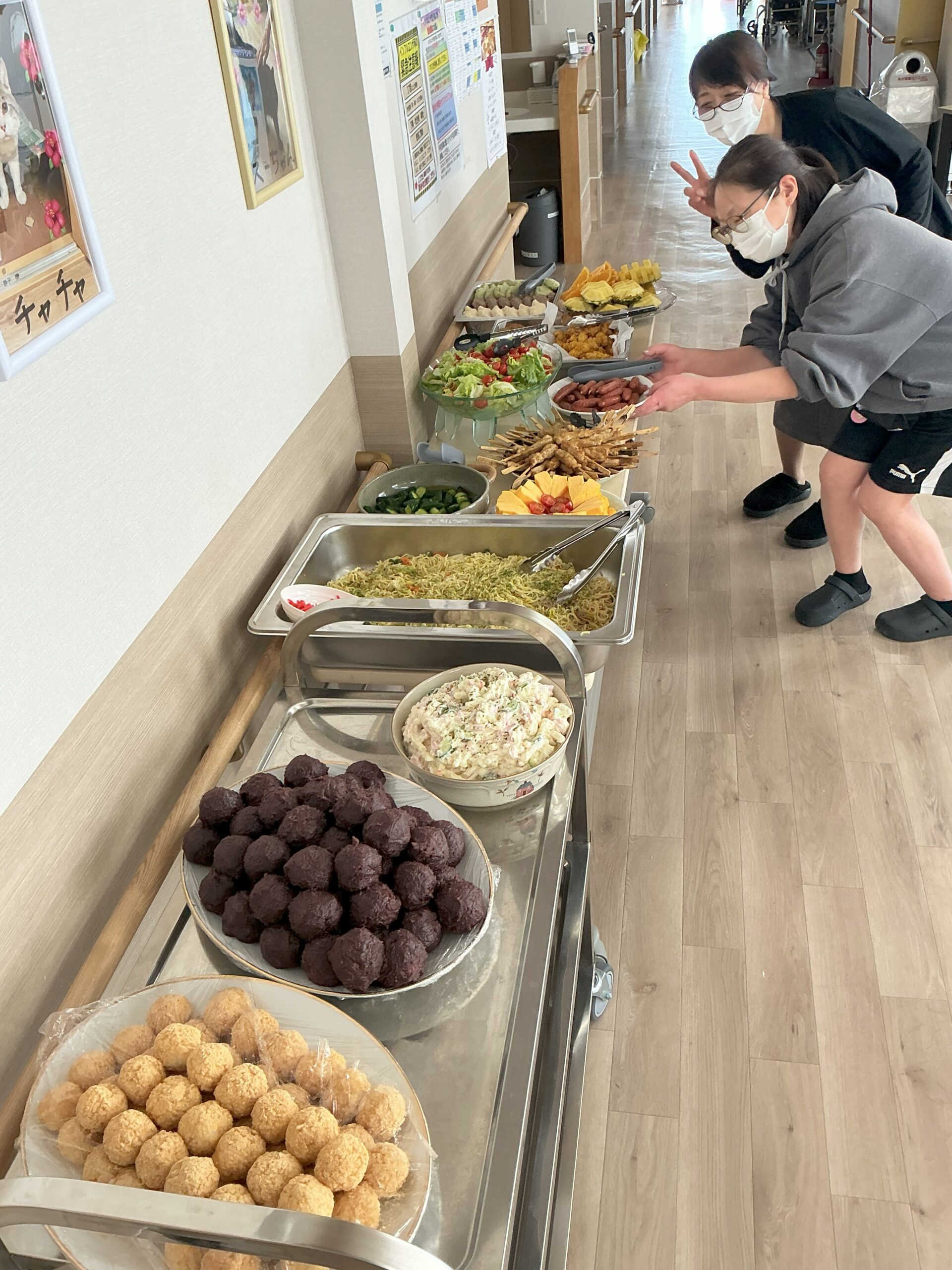 はぁとWAN　３月ランチバイキング♪　｜　弘前市の住宅型有料老人ホーム